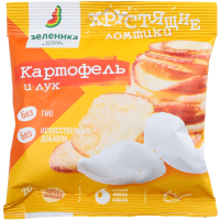 

Овощные ломтики из карт. с луком 20 г