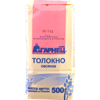 

Толокно овсяное "ГАРНЕЦ" 500г