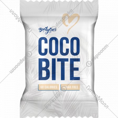 Кокосовые конфеты «BootyBar Cocobite» dark, 12х15 г