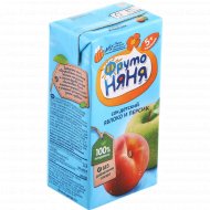 Сок детский «Фруто Няня» яблоко-персик, 200 мл