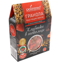 

Гранола "КЛУБНИКА В ШОКОЛАДЕ" 250г