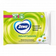 Влажная туалетная бумага «Zewa» Natural Camomile, 40 шт