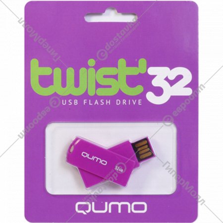 USB Flash «Qumo» Twist 32GB, QM32GUD-TW-Fandango