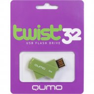 USB Flash «Qumo» Twist 32GB, QM32GUD-TW-Pistachio