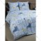 Комплект постельного белья «Amore Mio» Мако-сатин Weasel Микрофибра Евро, 92960, голубой