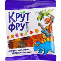 

Жевательный мармелад"КРУТФРУТ"(диноз)70г