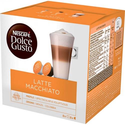 Кофе в капсулах «Nescafe» Dolce Gusto Latte Macchiato, 16 шт