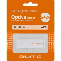 

USB Flash"QUMO"(QM64GUD-OP1-white)