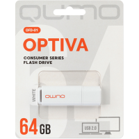 

USB Flash"QUMO"(QM64GUD-OP2-white)