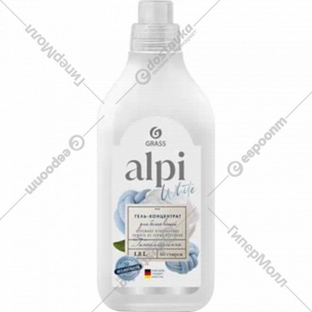 Гель-концентрат для стирки «Grass» Alpi White gel, 125733, 1.8 л