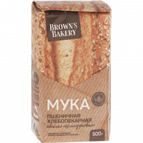 Мука «Brown's Bakery» пшеничная, 500 г