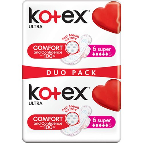 Прокладки гигиенические «Kotex» Ultra Super, 12 шт