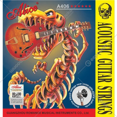 Комплект струн для акустической гитары «Alice» A 406-L