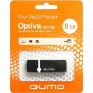 USB Flash «Qumo» Optiva 02 8GB 2.0, QM8GUD-OP2-black
