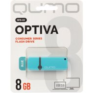 USB Flash «Qumo» Optiva 02 8GB 2.0, QM8GUD-OP2-blue