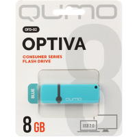 

USB Flash"QUMO"(QM8GUD-OP2-blue)