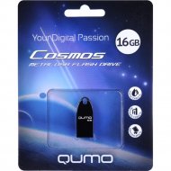 USB Flash «Qumo» Cosmos 16GB 2.0 Dark, QM16GUD-Cos-d