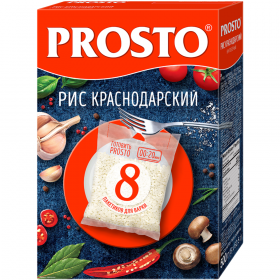 Рис «Prosto» круг­ло­зер­ный, очи­щен­ный, 8х62.5 г