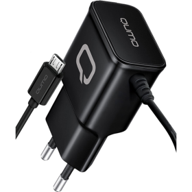 Се­те­вое за­ряд­ное устрой­ство «Qumo» Energy, MicroUSB, черный