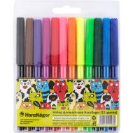 Набор фломастеров HanzKoger, 12 цветов