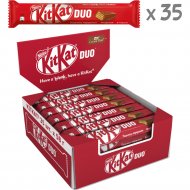 Шоколадный батончик «KitKat» с хрустящей вафлей, 35х58 г