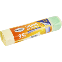 

Мешки д/мусора "GROSIK" (35л,15шт)