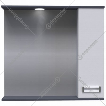 Шкафчик для ванной с зеркалом «АВН» Лофт 80