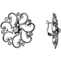 

Серьги "КРАСНАЯ ПРЕСНЯ" (3465031Ч1)