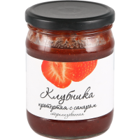 

Клубника протёртая с сахаром 450г