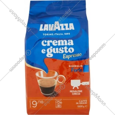 Кофе в зернах «Lavazza» Crema E Gusto Forte, 1 кг