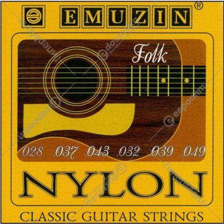 Комплект струн для классической гитары «Emuzin» 6С301