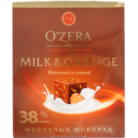 

Молочный шоколад "O ZERA" (38%)90г