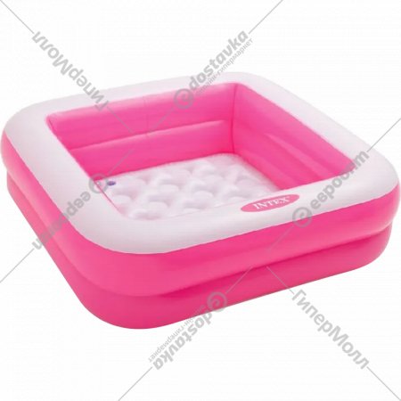 Надувной бассейн «Intex» 57100, 57100-1, розовый, 86х86х25 см