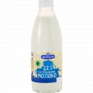 Молоко «Здравушка» пастеризованное, 3.2%, 930 мл