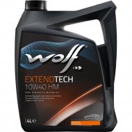 Масло моторное «Wolf» ExtendTech, 10W-40 HM, 15127/4, 4 л