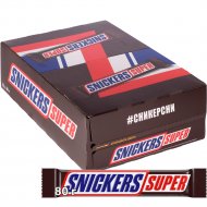 Шоколадный батончик «Snickers Super, 32х80 г