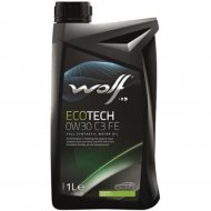 Масло моторное «Wolf» EcoTech, 0W-30, C3 FE, 16105/1, 1 л