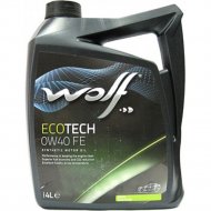 Масло моторное «Wolf» EcoTech, 0W-40 FE, 16106/4, 4 л
