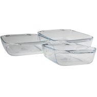 Набор форм для запекания «Pyrex» 17х28 см, 23х35 см, 25х39 см