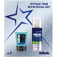 Подарочный набор «Gillette» пена, гель после бритья, 100+75 мл