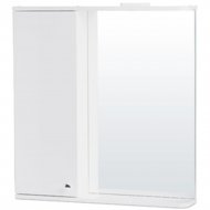 Шкафчик навесной «СанитаМебель» Камелия-11.70 Д2, с зеркалом, левый