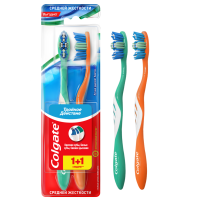 

Зубн.щетка"COLGATE"(1+1) Китай оран/зел