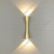 Настенный светильник «Odeon Light» Anika, Hightech ODL22 207, 4292/10WL, золотистый/металл