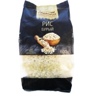 Крупа рисовая «Вясковы падворак» бурый, 600 г