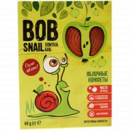 Конфеты «Bob Snail» яблочные натуральные, 60 г