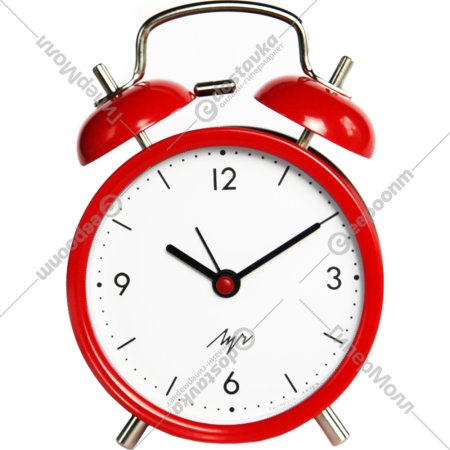 Часы-будильник «Луч» 50216М Red, 2687655