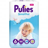 Подгузники для детей «Pufies» Sensitive Extra Large, 13+ кг, 44 шт.