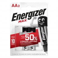 Батарейки алкалиновая «Energizer» Max 2шт, Е300157000
