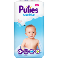 

Подгузники "PUFIES" (Maxi+ 52,10-15кг)