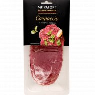 Карпаччо из мраморной говядины «Мираторг» охлажденное, 90 г